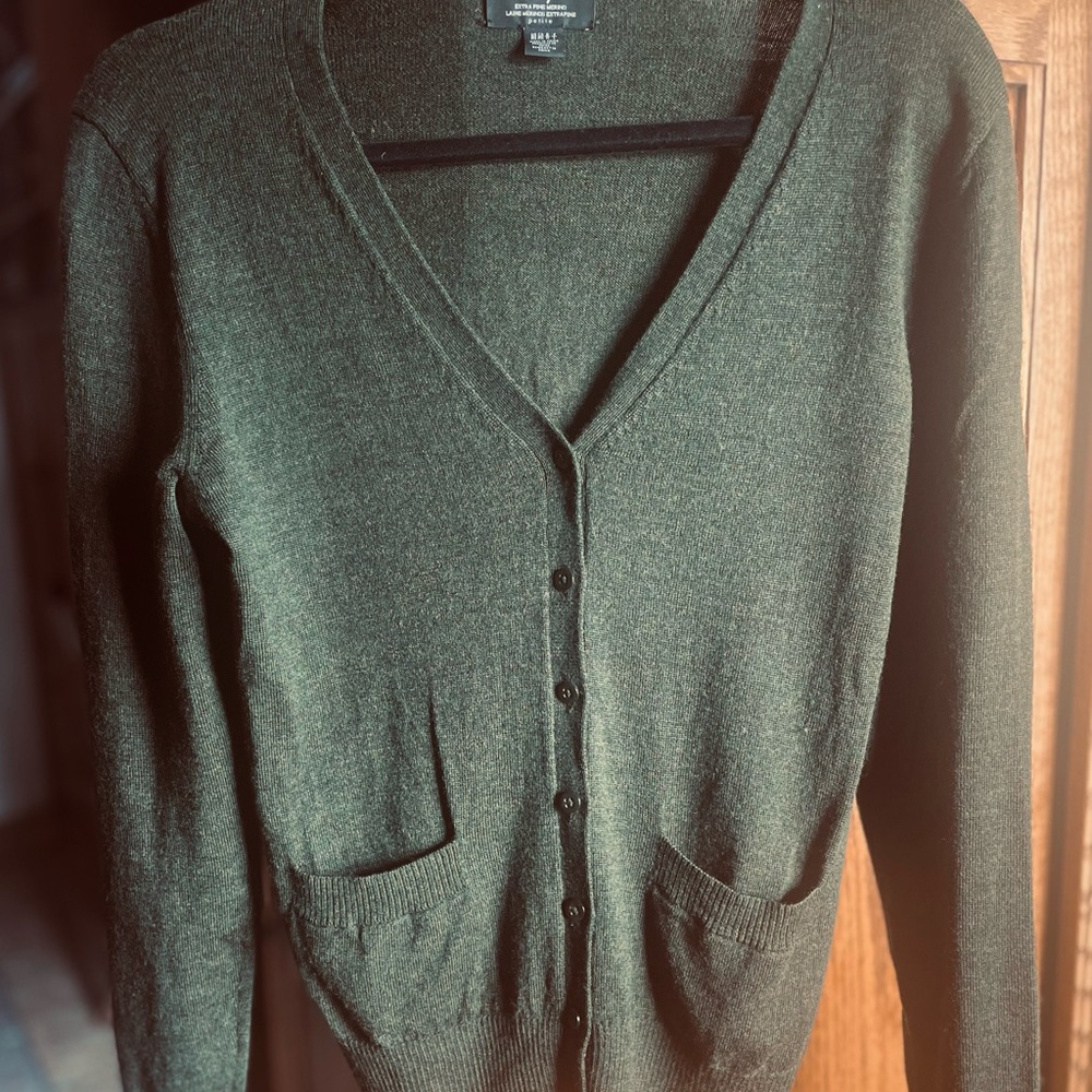 Extra fine Merino Wool Cardigan from Lord & Taylor